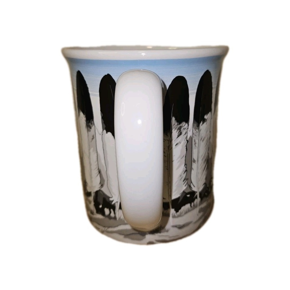 Pendleton Woolen Mills Legendary Collection Coffee Mug In Their Element Feathers - Picture 3 of 6